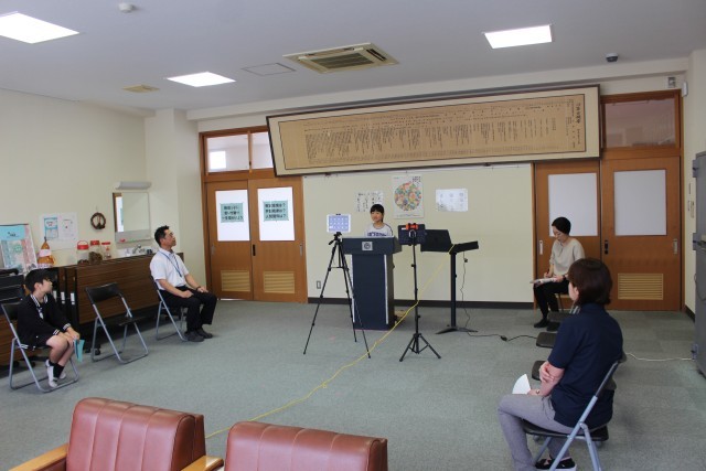 学年発表（３年）
