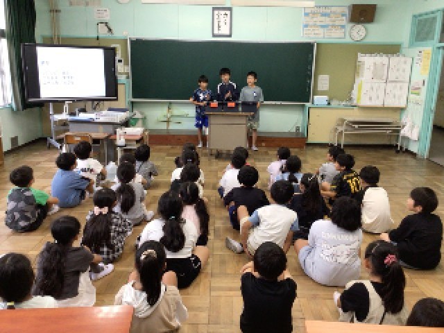 赤組の練習