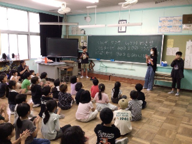 白組の練習